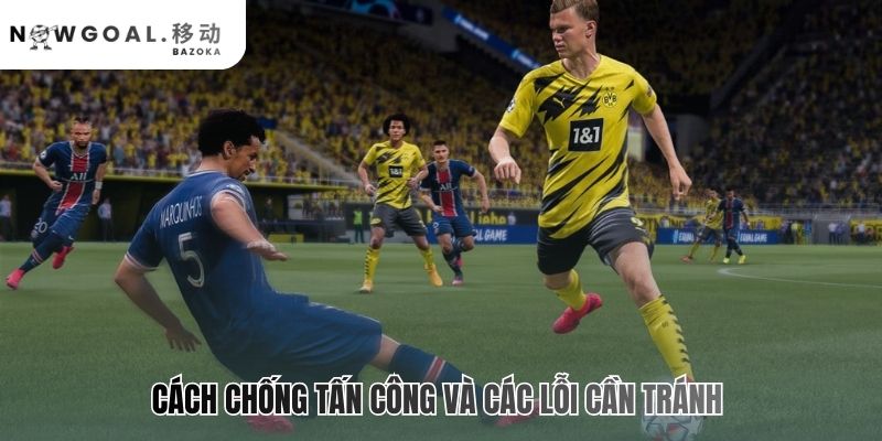 Cách vận hành hàng phòng ngự 4 người hiệu quả tránh các lỗi chí mạng